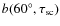 $b(60^\circ,\tau_{{\rm sc}})$