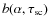 $b(\alpha ,\tau _{{\rm sc}})$