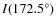 $I(172.5^\circ)$