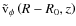 $ {\rm {\tilde v}}_\phi \left( {R - R_0 ,z} \right)$