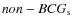 $non-BCG_{\rm s}$