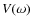$V(\omega)$