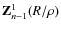 $\textbf{Z}_{n -1}^{1}(R/\rho)$