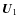 $\vec{U}_1$