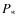 $P_{\ast}$