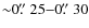 ${\sim}0\hbox{$.\!\!^{\prime\prime}$ }25{-}0\hbox{$.\!\!^{\prime\prime}$ }30$