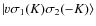 $\left\vert\varv \sigma_1(K) \sigma_2(-K)\right\rangle$