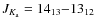 $J_{K_{\rm a}}=14_{13} {-} 13_{12}$