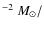 $^{-2}~M_{\odot}/$