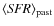 $\left\langle {\it SFR} \right\rangle_{\rm past}$