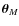$\vec\theta_M$