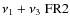 $\rm\nu_1 + \nu_3\;FR2$