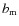 $b_{\rm m}$