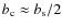 $b_{\rm c}\approx b_{\rm s}/2$