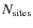 $N_{\rm sites}$