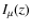 $I_\mu(z)$
