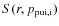 $S(r,p_{{\rm pui},\rm i})$
