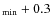 $_{\rm min} + 0.3$