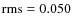 $\rm rms=0.050$