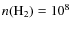 $n({\rm H_2})=10^8$