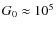 $G_0 \approx 10^5$