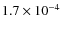 $1.7\times10^{-4}$