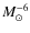 $M_{\odot}^{-6}$