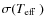 $\sigma(\mbox{$T_{\rm eff}$ })$