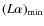 $(L\alpha)_{{\rm min}}$