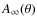 $A_{\infty}(\theta)$