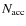 $N_{\rm
acc}$