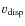 $v_{\rm disp}$