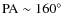 ${\rm PA} \sim 160^\circ$