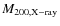 $M_{\rm 200, X-ray}$