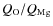 $Q_{\rm O}/Q_{\rm Mg}$