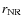 $r_{\rm NR}$