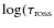 $\log(\tau_{\rm ross}$