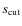 $s_{\rm cut}$