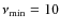 $\nu_{{\rm min}}=10$