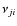 $\nu_{ji}$