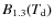 $B_{1.3}(T_{\rm d})$