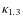 $\kappa_{1.3}$