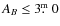 $A_B \le 3\hbox{$.\!\!^{\rm m}$ }0$