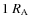 $1~R_{\rm A}$