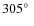 $305\hbox{$^\circ$ }$