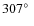 $307\hbox{$^\circ$ }$