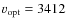 $v_{\rm opt}=3412$