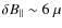 $\delta B_\parallel \sim 6~\mu$