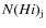 $N(H {\sc i})_{\rm j}$