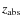 $\ensuremath{z_{\rm abs}} $